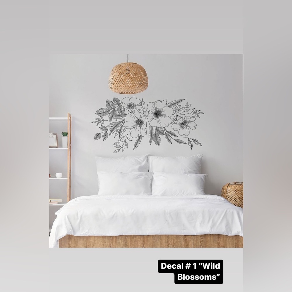 BNIB Love Karla Designs peel and stick wall decals (three sets)